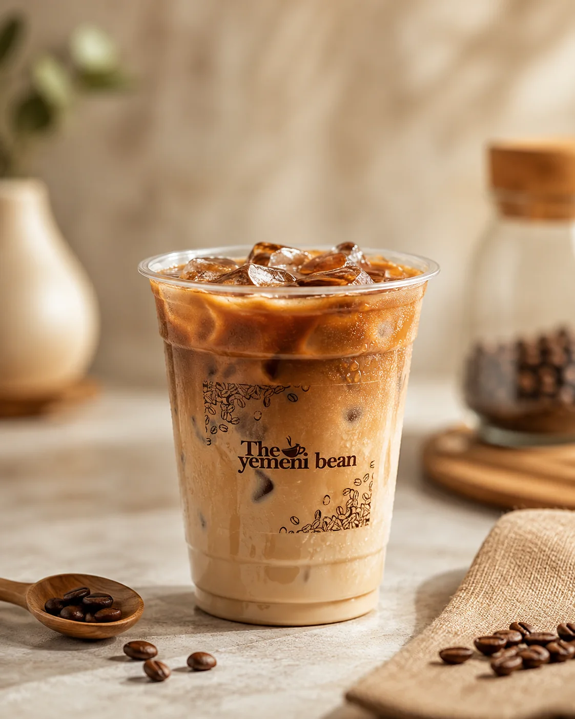 Iced Marib coffee